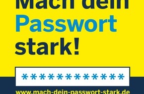 Polizei Mettmann: POL-ME: "Mach Dein Passwort stark!" - Kreispolizeibehörde Mettmann beteiligt sich an landesweiter Kampagne - Kreis Mettmann - 2010136