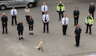 Polizei Bochum: POL-BO: Dickes Lob! Erfolgreiche Suche nach vermisster Frau - Mit dabei: Rettungshund Kira