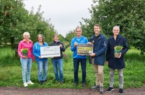 Edeka Südwest: Presse-Information: Projekt „Lebensraum Streuobstwiese“ gewinnt beim Naturschutzwettbewerb „Unsere Heimat & Natur“