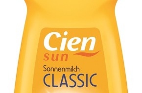 Lidl: Lidl-Sonnenmilch erhält "Sehr gut" bei Stiftung Warentest / Die "Cien Sun Sonnenmilch Classic" überzeugt mit Schutz und Preis