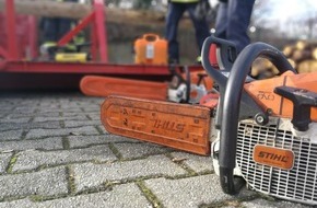 Feuerwehr Oberhausen: FW-OB: Sturmtief "Ylenia" zieht über Oberhausen