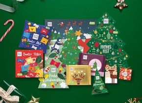 Das Ritter Sport Weihnachtssortiment 2025