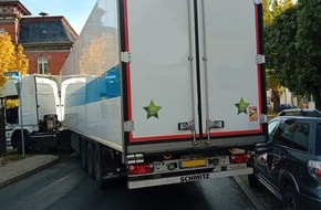 Landespolizeiinspektion Erfurt: LPI-EF: Rückwärtsfahren endet mit Anzeige
