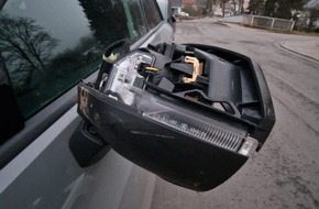 Polizeiinspektion Waldfischbach-Burgalben: POL-PIWFB: Spiegel abgefahren - Verursacher gefl&uuml;chtet