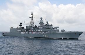 Presse- und Informationszentrum Marine: Fregatte "Lübeck" auf dem Weg ans Horn von Afrika (mit Bild)