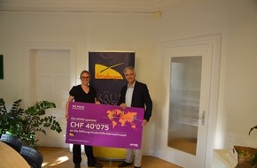 AMAG Group AG: AMAG spendet 40'075 Franken an Stiftung Kinderhilfe Sternschnuppe