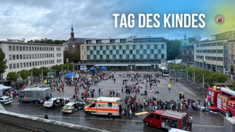 Polizeidirektion Kaiserslautern: POL-PDKL: "Tag des Kindes" auf dem Stiftsplatz
