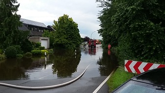 FW-BOT: Erstmeldung: Hochwasserlage in Grafenwald nach nächtlichen Unwettern