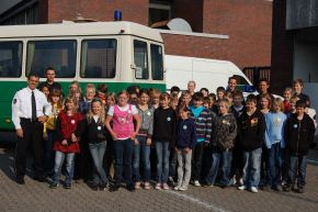 POL-CUX: Interessanter Zukunftstag für Mädchen und Jungen  bei der Polizeiinspektion Cuxhaven / Wesermarsch (Bildmaterial als Download)