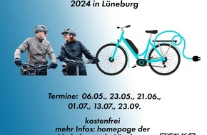 Polizeiinspektion Lüneburg/Lüchow-Dannenberg/Uelzen: POL-LG: ++ Pedelec- & E-Bike-Kurse für Seniorinnen und Senioren (Zielgruppe Ü65) ++ neue Kurse von Verkehrswacht und Polizei ++ Anmeldung erforderlich ++