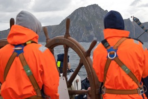 Marine - Pressebilder: Segelschulschiff &quot;Gorch Fock&quot; umsegelt Kap Hoorn (mit Bild)