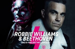 Deutsche Telekom AG: Robbie Williams und Beethoven-KI: Weltstar veröffentlicht neue „Angels“-Version mit der Telekom