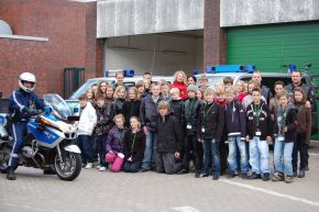 POL-CUX: Zukunftstag bei der Polizeiinspektion Cuxhaven / Wesermarsch (Bilder sind in der digitalen Pressemappe eingestellt)