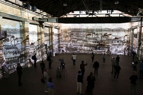 Vom Dorf zur "Boomtown": Kunstkraftwerk präsentiert eindrucksvolle 360-Grad-Videoshow zur Leipziger Industriekultur