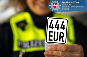 Polizeiinspektion Lüneburg/Lüchow-Dannenberg/Uelzen: POL-LG: ++ "Kleben statt schrauben!" - Neues Versicherungskennzeichen ab 01. März 2023 notwendig - "aus grün wird schwarz" ++
