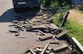 Kreispolizeibehörde Oberbergischer Kreis: POL-GM: Führerschein nach Alkoholunfall sichergestellt