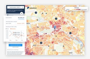 Homeday GmbH: Homeday kennt den Wert jeder Immobilie - Preisatlas bringt Transparenz in den Immobilienmarkt
