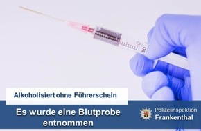 Polizeidirektion Ludwigshafen: POL-PDLU: Alkoholisiert und ohne Fahrerlaubnis gefahren