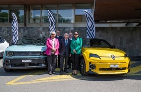 Renault Suisse SA: Renault Group an der Eröffnung der UN-Weltwoche für Verkehrssicherheit im Hauptquartier der Vereinten Nationen in Genf