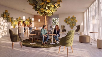 K&ouml;nig+Neurath AG: BLOOM.COLLECTION: Wenn Akustik zum Treffpunkt wird - K&ouml;nig + Neurath erweitert sein Akustikportfolio um eine organische Produktfamilie f&uuml;r Arbeitswelten mit inspirierender Atmosph&auml;re
