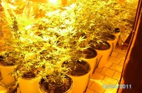 Polizeiinspektion Cuxhaven: POL-CUX: Marihuana-Plantage im Keller+++ Download+++ Junge Frau verursacht 2 Unfälle und flüchtet +++ Polizei sucht Geschädigte zu vermutl. Kabeldiebstählen+++Download+++ Braker Polizei codiert Fahrräder+++