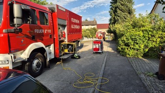 Feuerwehr Allensbach: FW Allensbach: H1 Wasser im Gebäude steigend mit Eile