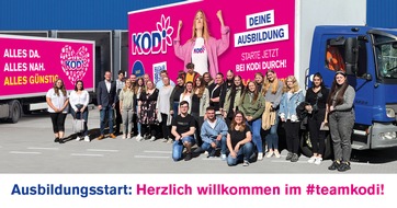 KODi Diskontläden GmbH: Ausbildungsstart: Herzlich willkommen im #teamkodi!
