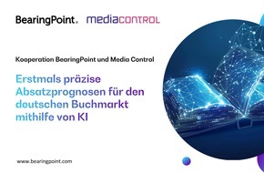 BearingPoint GmbH: Kooperation von BearingPoint und Media Control: Absatzprognosen auf dem deutschen Buchmarkt durch KI und Machine-Learning-Algorithmen