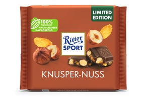 Ritter Sport 100 Gramm Knusper-Nuss und Kaffee Knusper