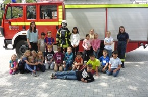 Freiwillige Feuerwehr Werne: FW-WRN: Brandschutzerziehung Uhlandschule