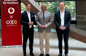 Vodafone GmbH: Vodafone & OXG starten Glasfaser-Offensive in Baden-Württemberg