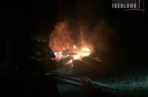 Feuerwehr Iserlohn: FW-MK: Wald / Fläche 1