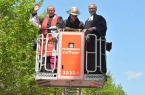 Feuerwehr Stuttgart: FW Stuttgart: Landesweite Florianifeier mit Gottesdienst und Empfang des Oberbürgermeisters in Stuttgart