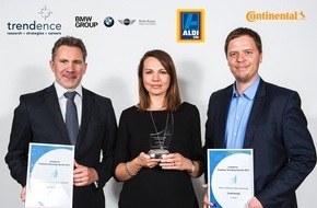 Unternehmensgruppe ALDI SÜD: ALDI SÜD für herausragende Leistung im Employer Branding ausgezeichnet