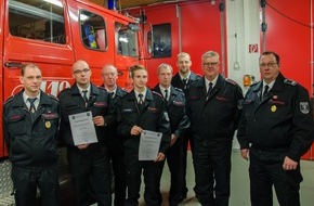 Freiwillige Feuerwehr Menden: FW Menden: Jahresdienstbesprechung des Löschzuges Süd der Feuerwehr Menden