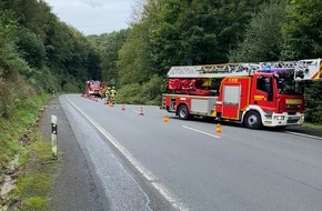 Feuerwehr Herdecke: FW-EN: 2 umgestürzte Bäume innerhalb kürzester Zeit