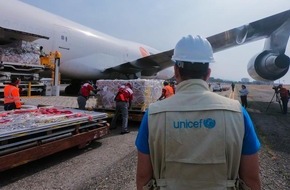 UNICEF Deutschland: Führende Fluggesellschaften unterstützen UNICEF beim weltweiten Transport von Covid-19-Impfdosen