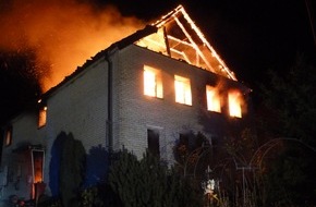 Feuerwehr Detmold: FW-DT: Wohnhausbrand 04.09.15