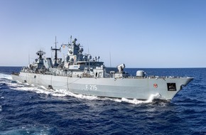 Presse- und Informationszentrum Marine: Willkommen zurück: Fregatte "Brandenburg" beendet NATO-Einsatz in der Ägäis