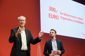 Sparkasse KölnBonn: Sparkasse KölnBonn gibt eine Million Euro: Mitarbeitende bestimmen Spendenziele