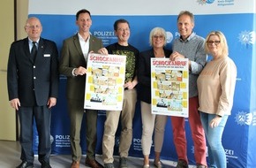 Kreispolizeibeh&ouml;rde Siegen-Wittgenstein: POL-SI: Die Dilldappen warnen vor Betr&uuml;ger und unterst&uuml;tzen die Polizei - K&uuml;nstler Matthias Kringe schickt seine Comicfiguren in der Kriminalpr&auml;vention ins Rennen-#polsiwi