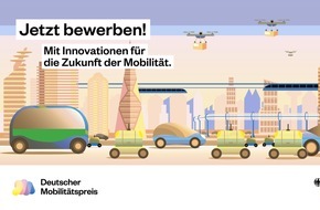 Deutscher Mobilitätspreis (DMP): Jetzt bewerben: Deutscher Mobilitätspreis 2023. Bundesminister Volker Wissing: "Wir suchen wirkungsvolle Innovationen mit Vorbildcharakter".