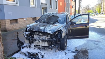 Polizeiinspektion Hildesheim: POL-HI: PKW-Brand in der Bismarckstraße