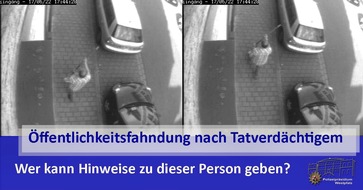 Polizeipräsidium Westpfalz: POL-PPWP: Erneut Autos am Stadtpark beschädigt - Staatsanwaltschaft und Polizei starten Öffentlichkeitsfahndung nach Tatverdächtigem