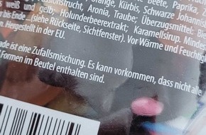 Verbraucherzentrale Nordrhein-Westfalen公司：Wussten Sie schon，dass Fruchtummi-Mischungen nicht immer identisch zusammengesetzt sind？