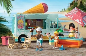 PLAYMOBIL: Sommerglück zum Anbeißen: PLAYMOBIL Ice Cream Truck Tour begeistert in St. Peter-Ording und geht in die Verlängerung