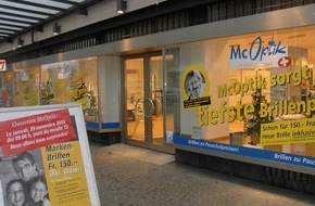 McOptik: McOptik eröffnet 35. Filiale in Biel