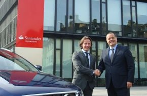 Santander Consumer Bank AG: Santander Consumer Bank und Volvo werden Partner im Bereich der Finanzdienstleistungen (mit Bild)
