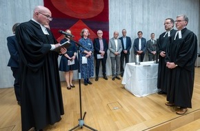 Evangelische Akademie Bad Boll: Direktor Dr. Dietmar Merz und Studienleiter Peter Steinle wurden feierlich in den Akademiedienst eingeführt