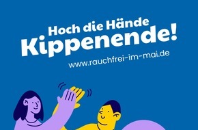 Deutsche Krebshilfe: Neu: Mitmachaktion "Rauchfrei im Mai" unterstützt beim Rauchstopp / Jetzt anmelden! Ein Gewinn für die Gesundheit ist garantiert